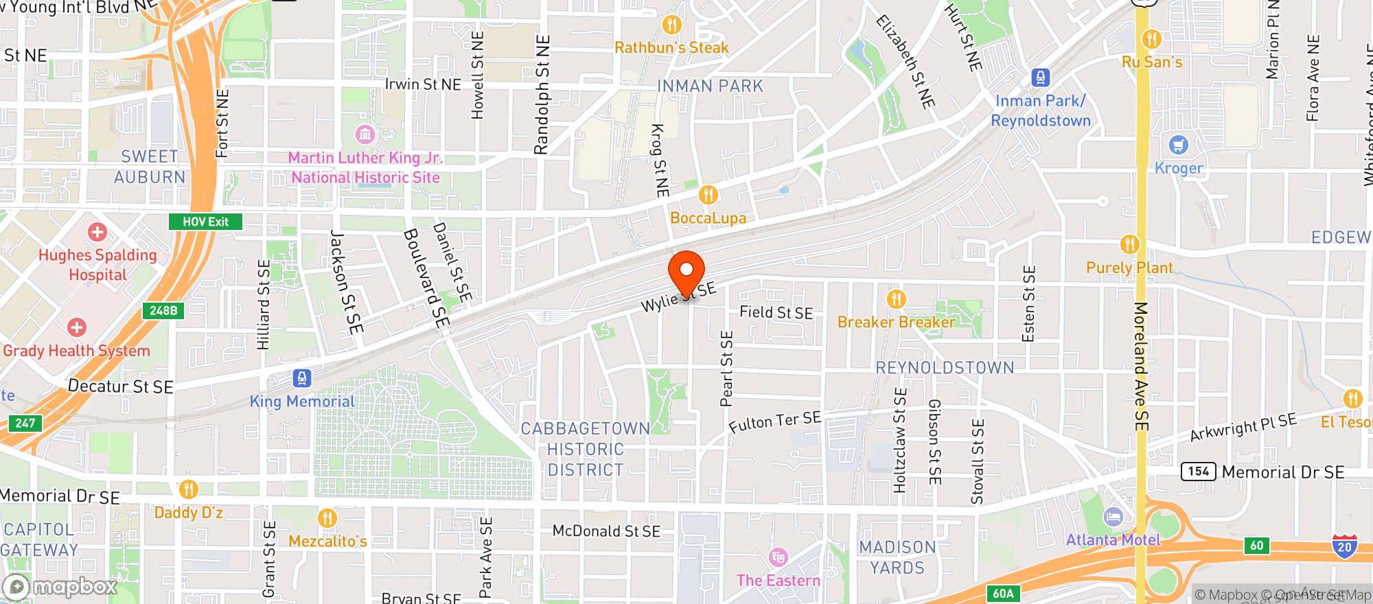 Map showing 97 Estoria