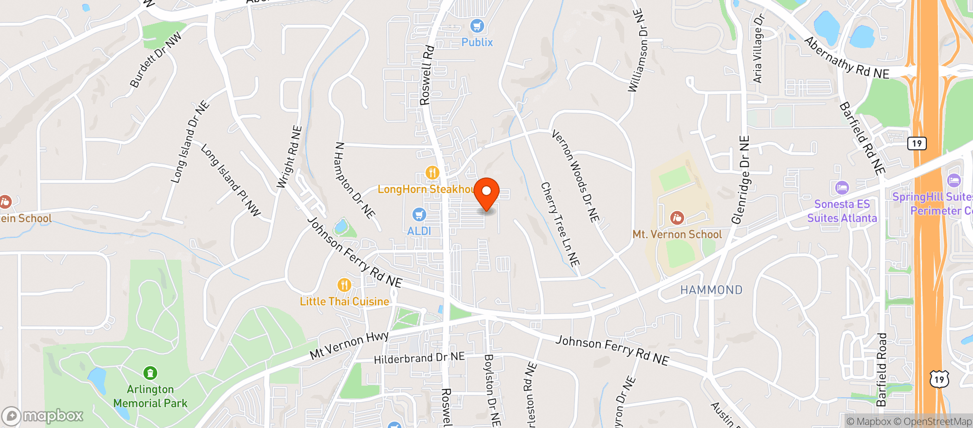 Map showing Lidl #1458