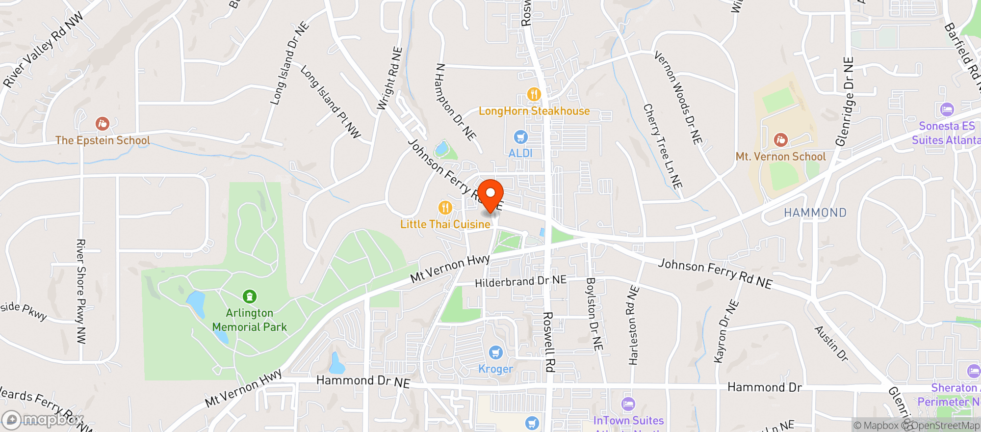 Map showing Nam Kitchen