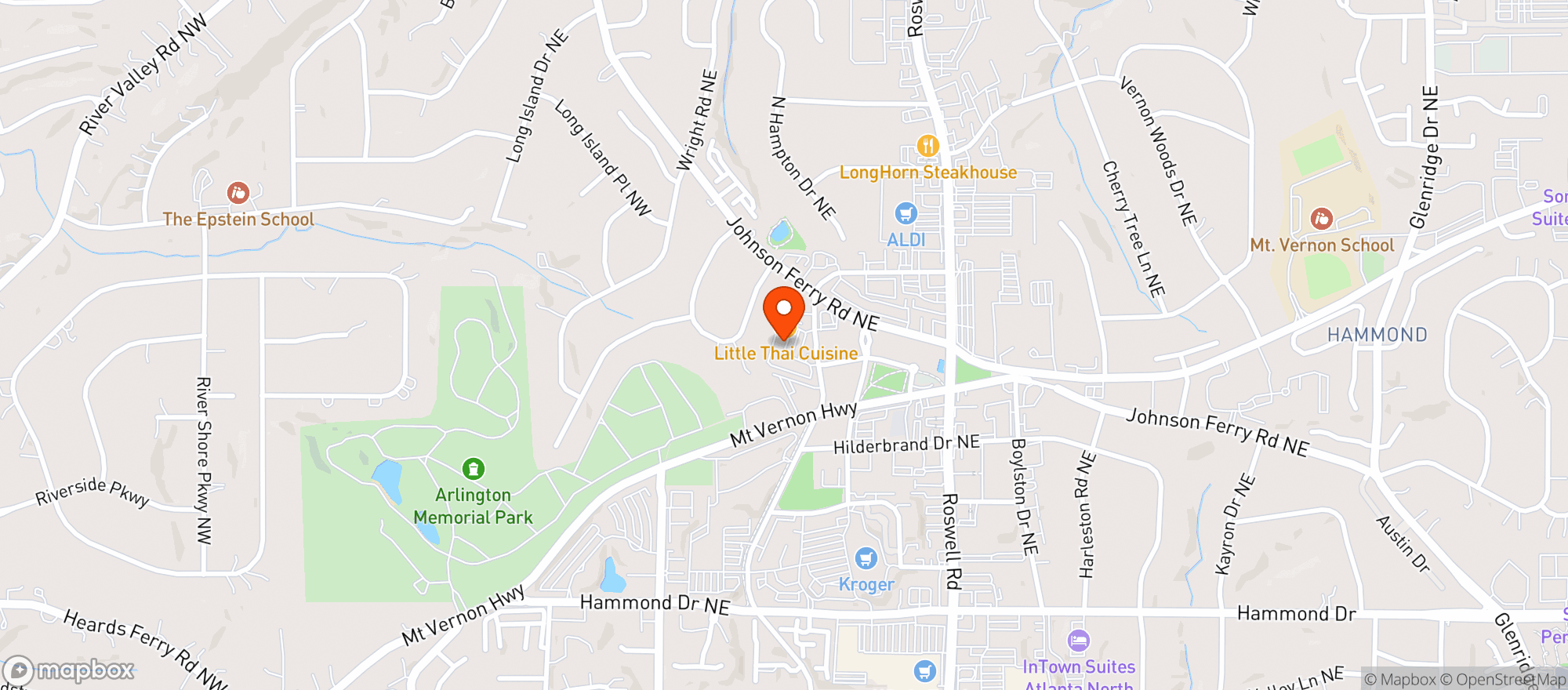 Map showing Apothecary-atl