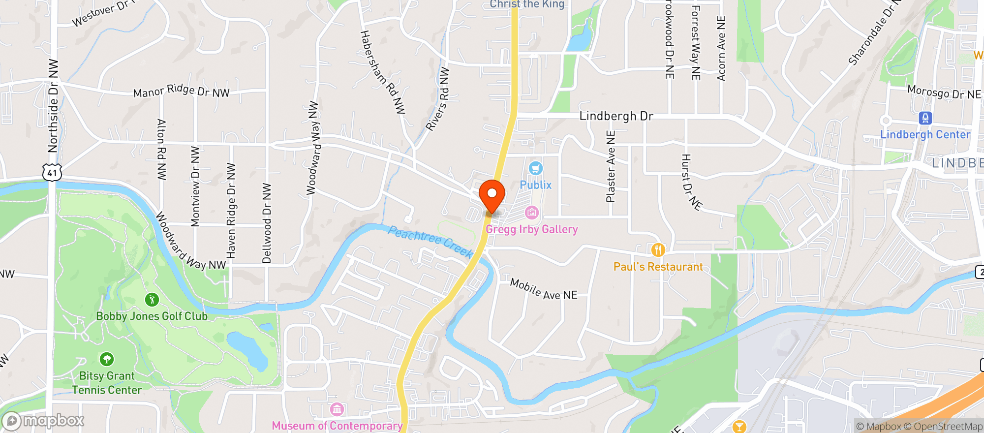 Map showing Roshambo