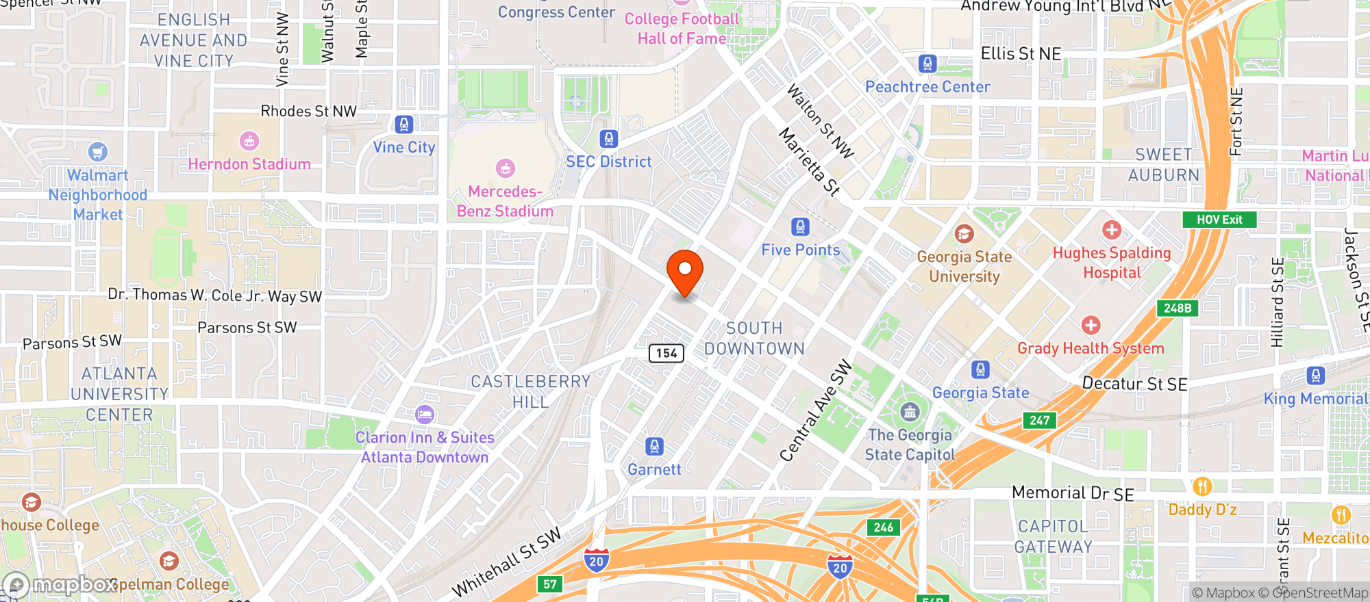 Map showing Tydetate Kitchen