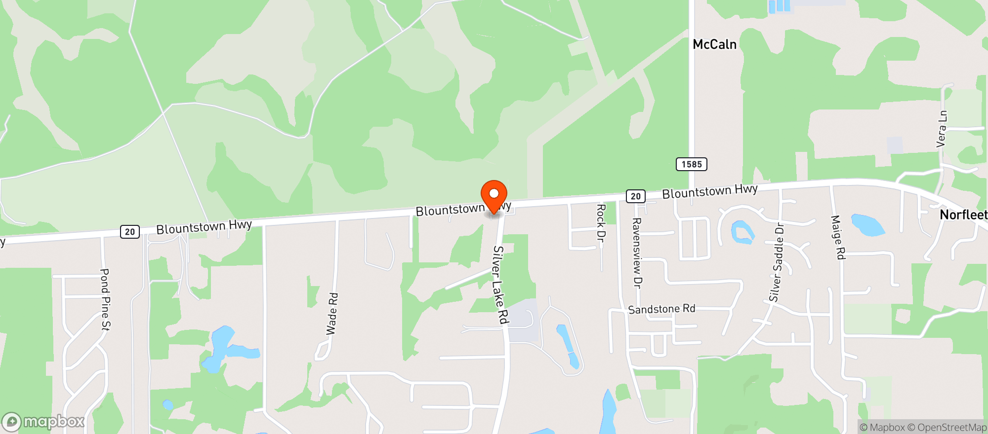 Map showing Vp Racing