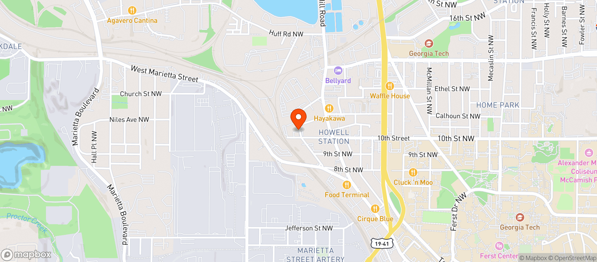 Map showing Avize