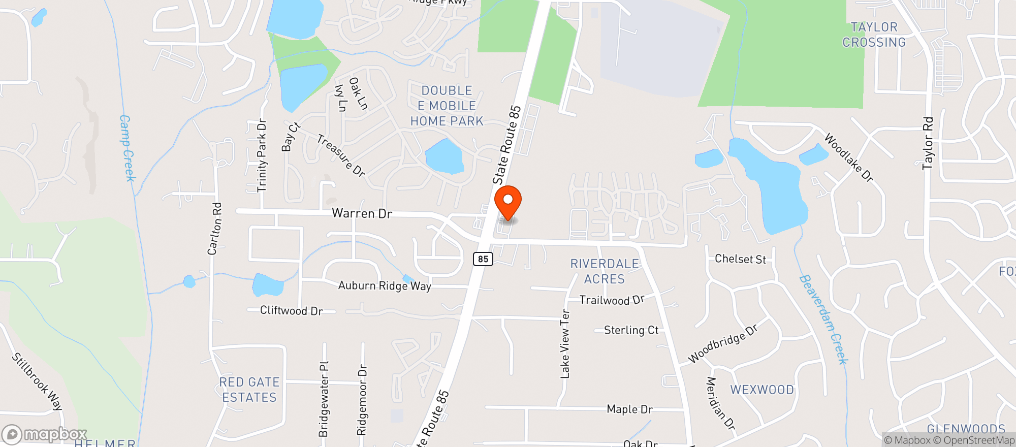 Map showing 3014312 SHER FOOD LLC CIRCLE K