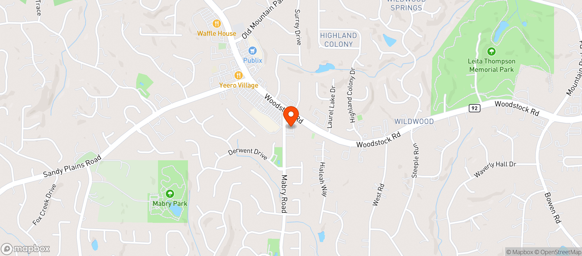 Map showing Quiktrip #754