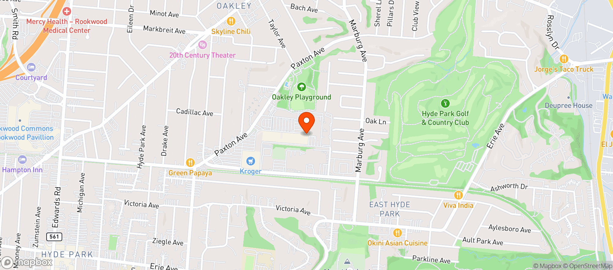 Map showing First Wok