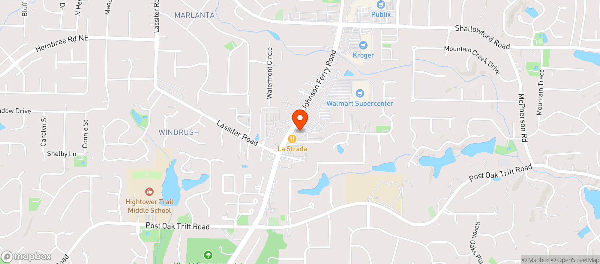 Map showing Habits Bottle Shop