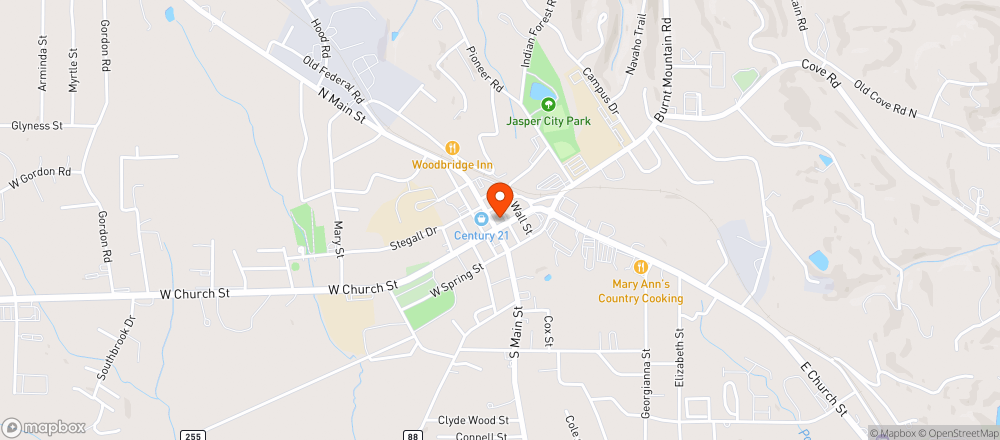 Map showing Old Mulehouse