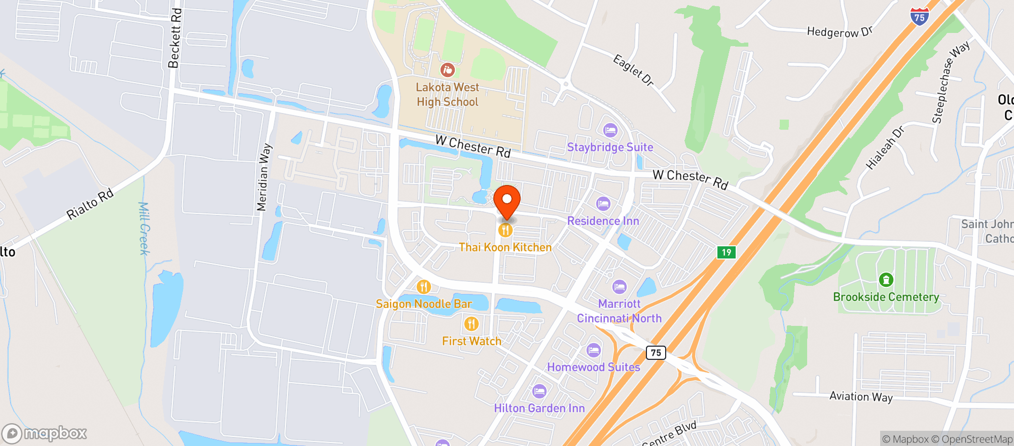 Map showing Dingle House Irish Pub
