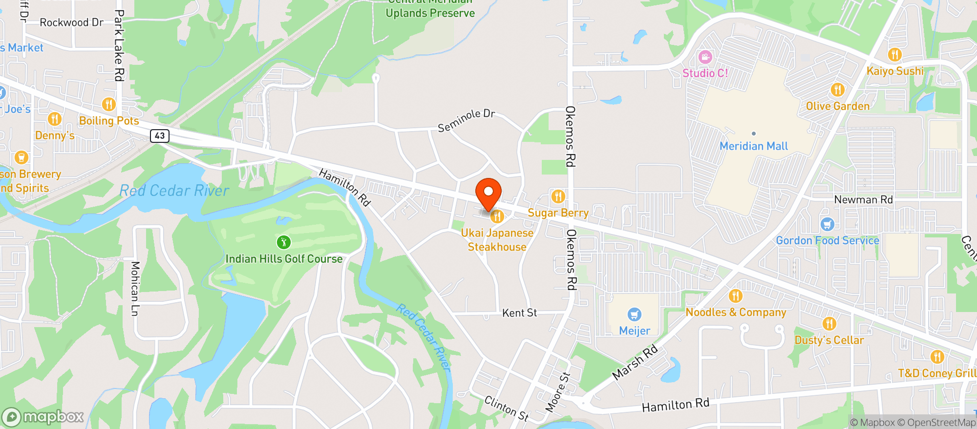 Map showing Amandeep