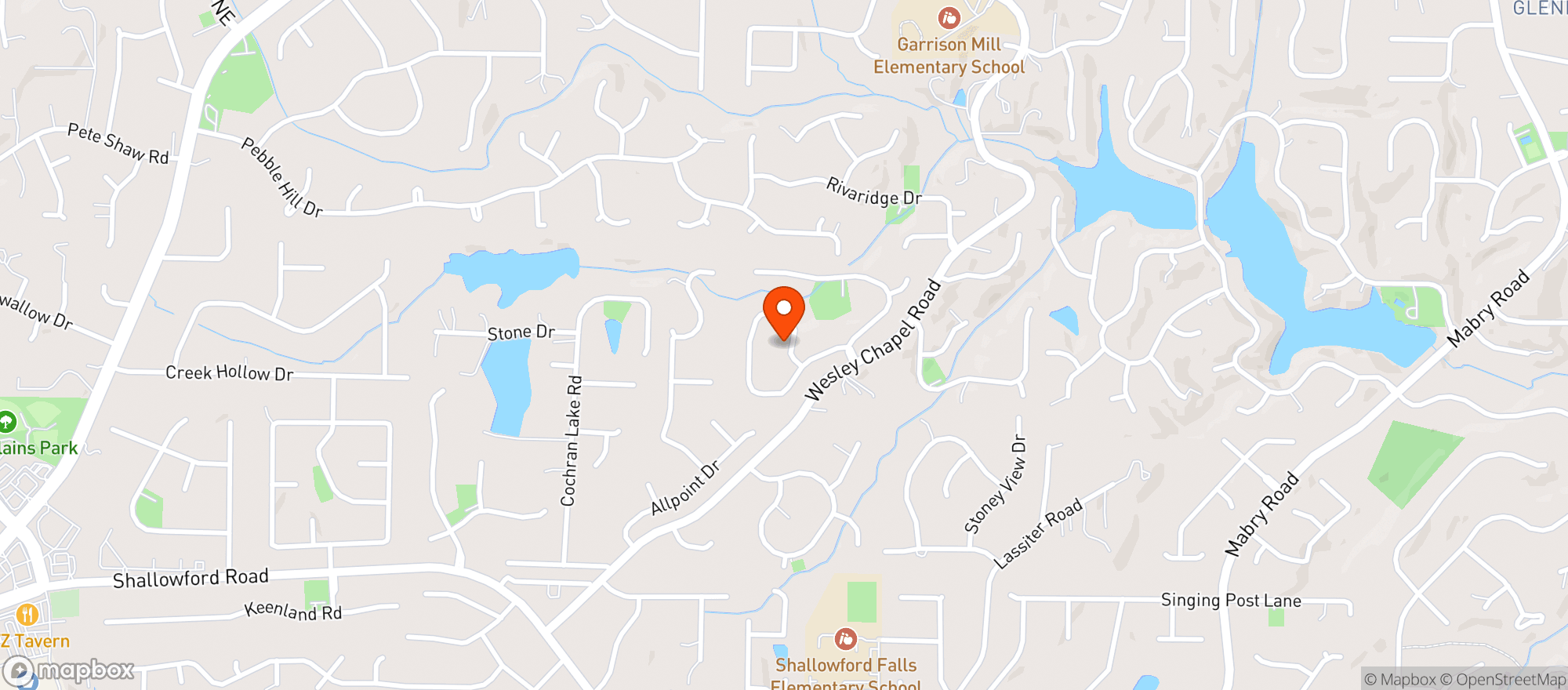 Map showing Beacon Hill