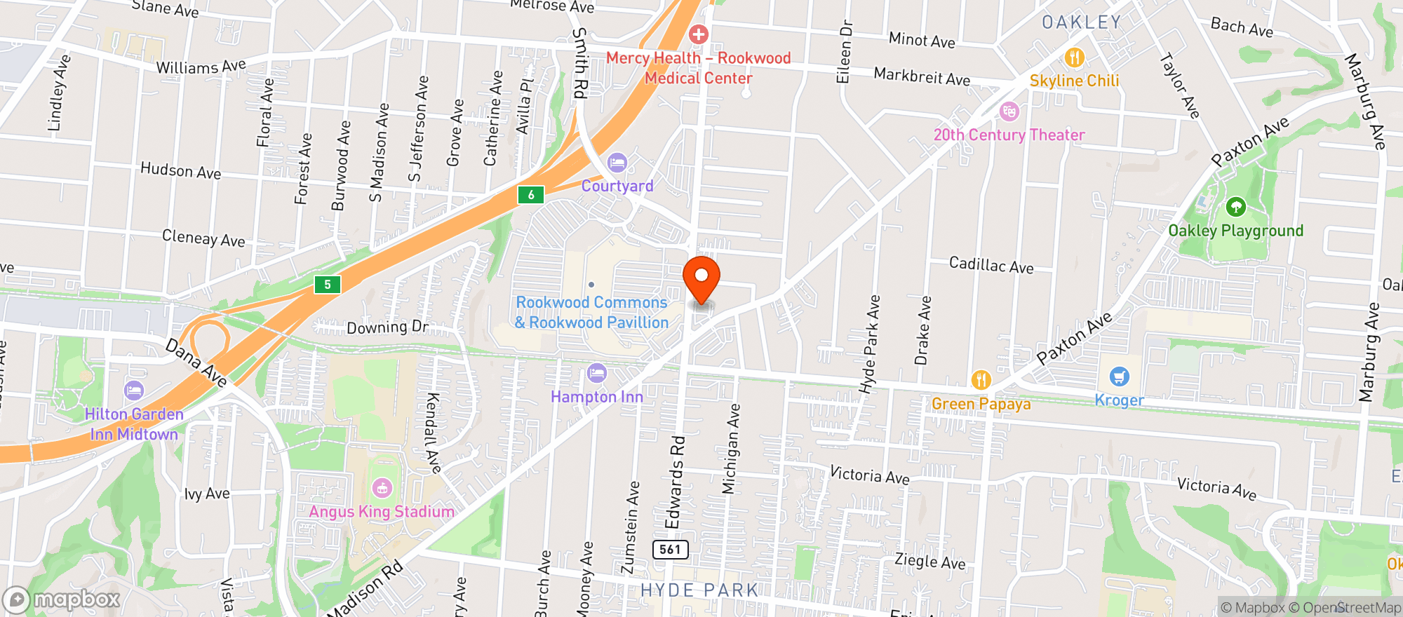 Map showing GOCO #1203