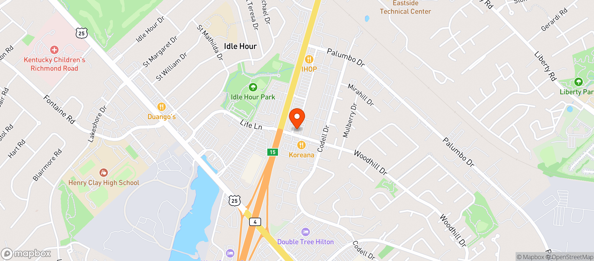 Map showing Cbd Time