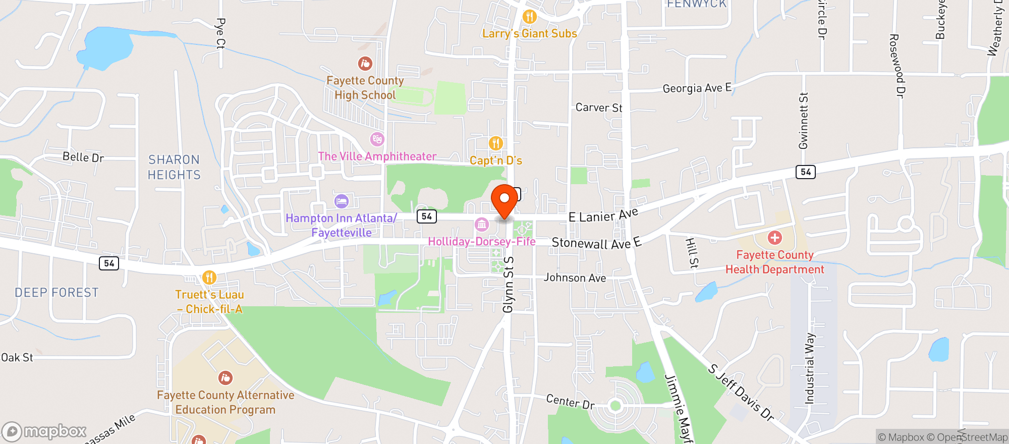 Map showing Gremlin Growlers