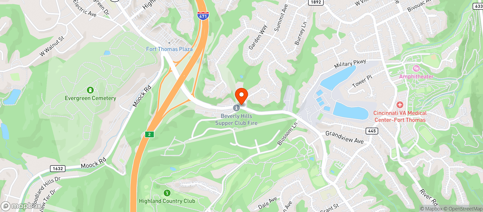 Map showing Liquor Barn
