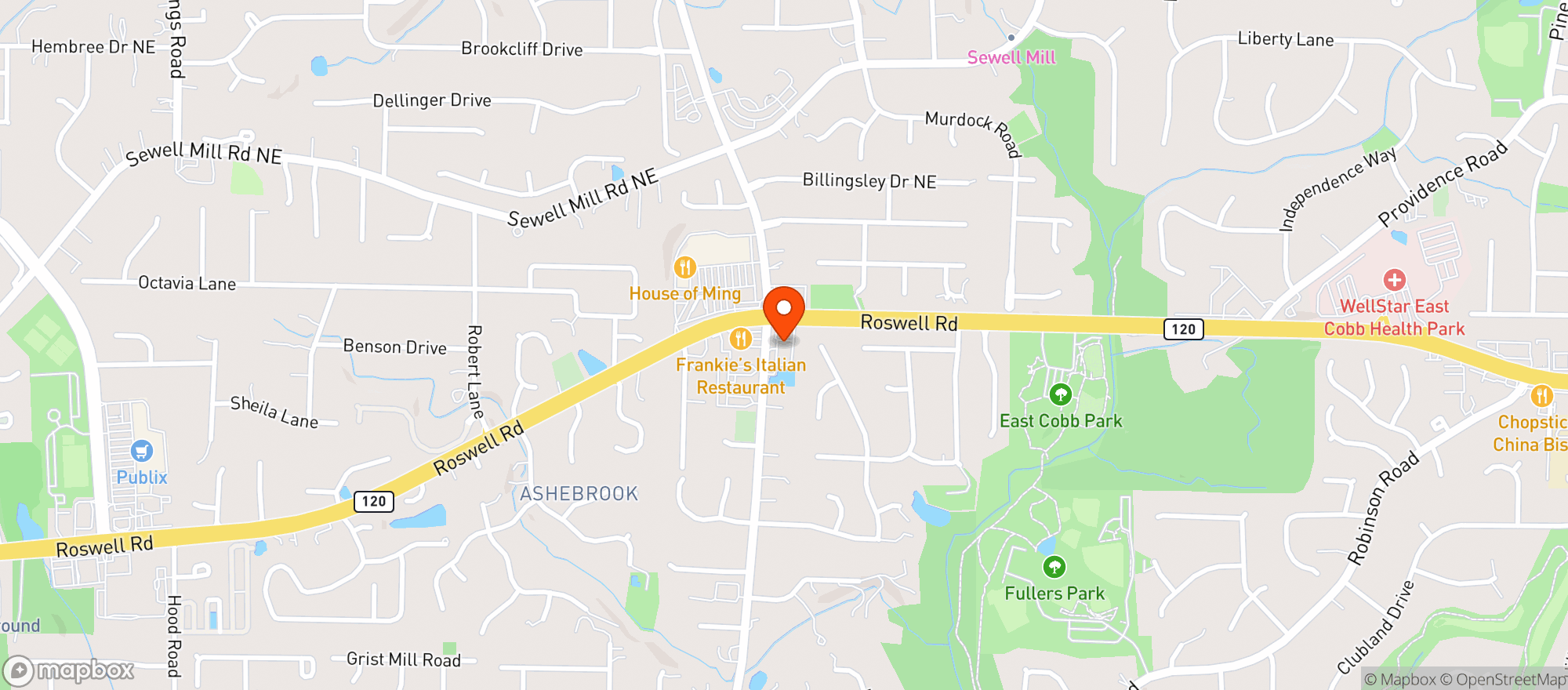 Map showing Quiktrip #749