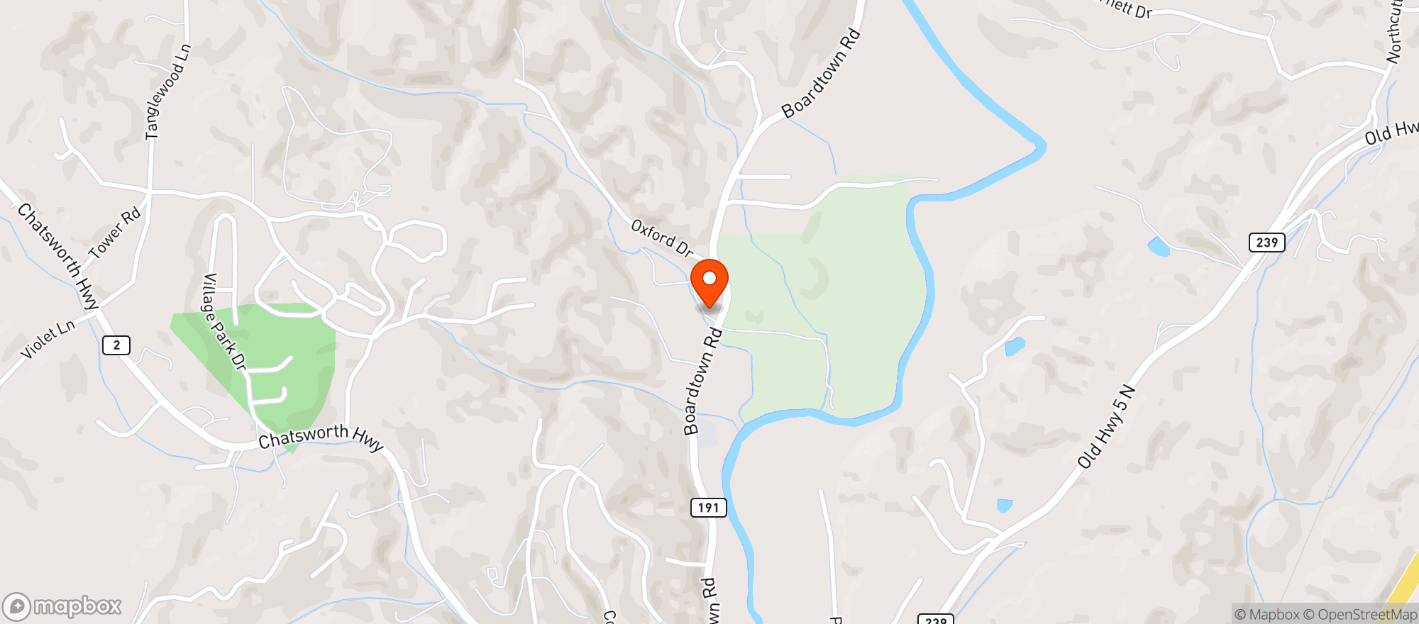 Map showing Teek 5 Llc