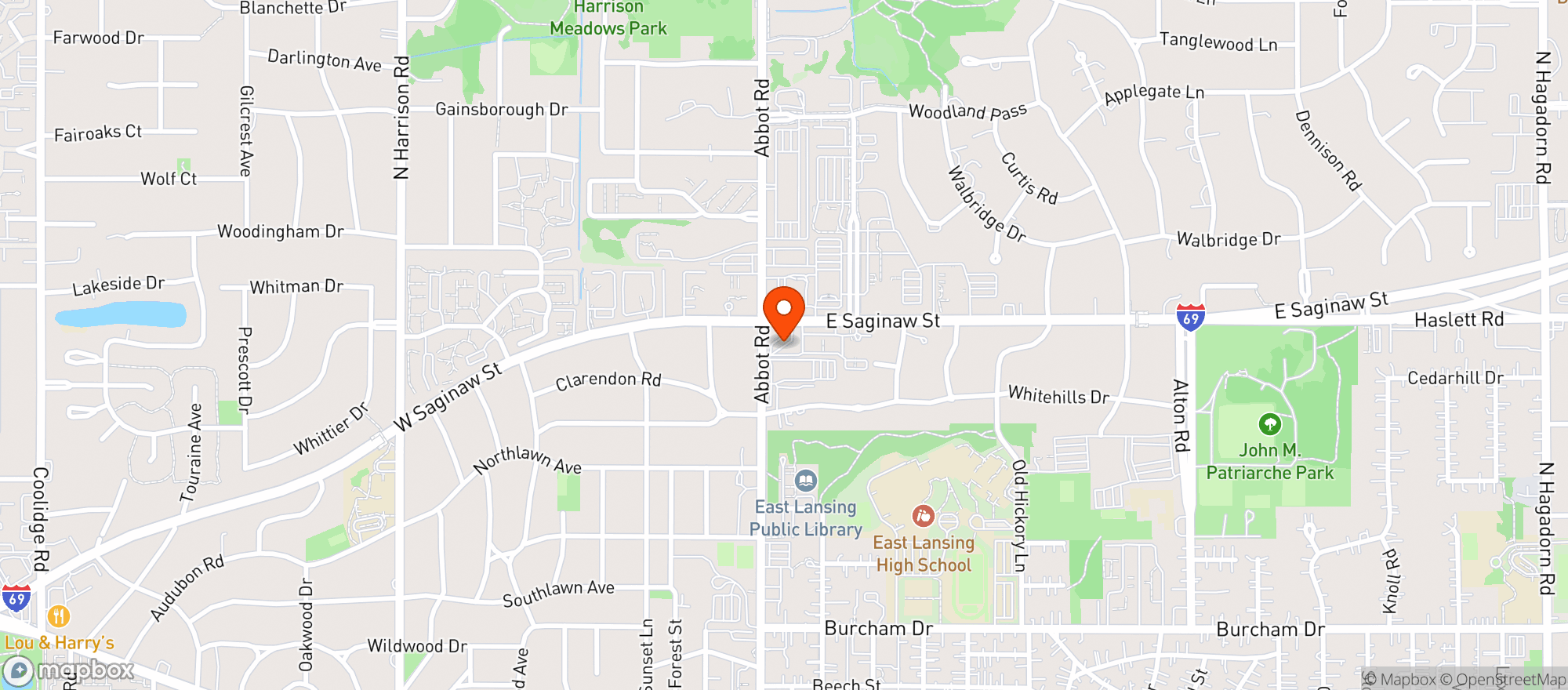 Map showing University Ago #52