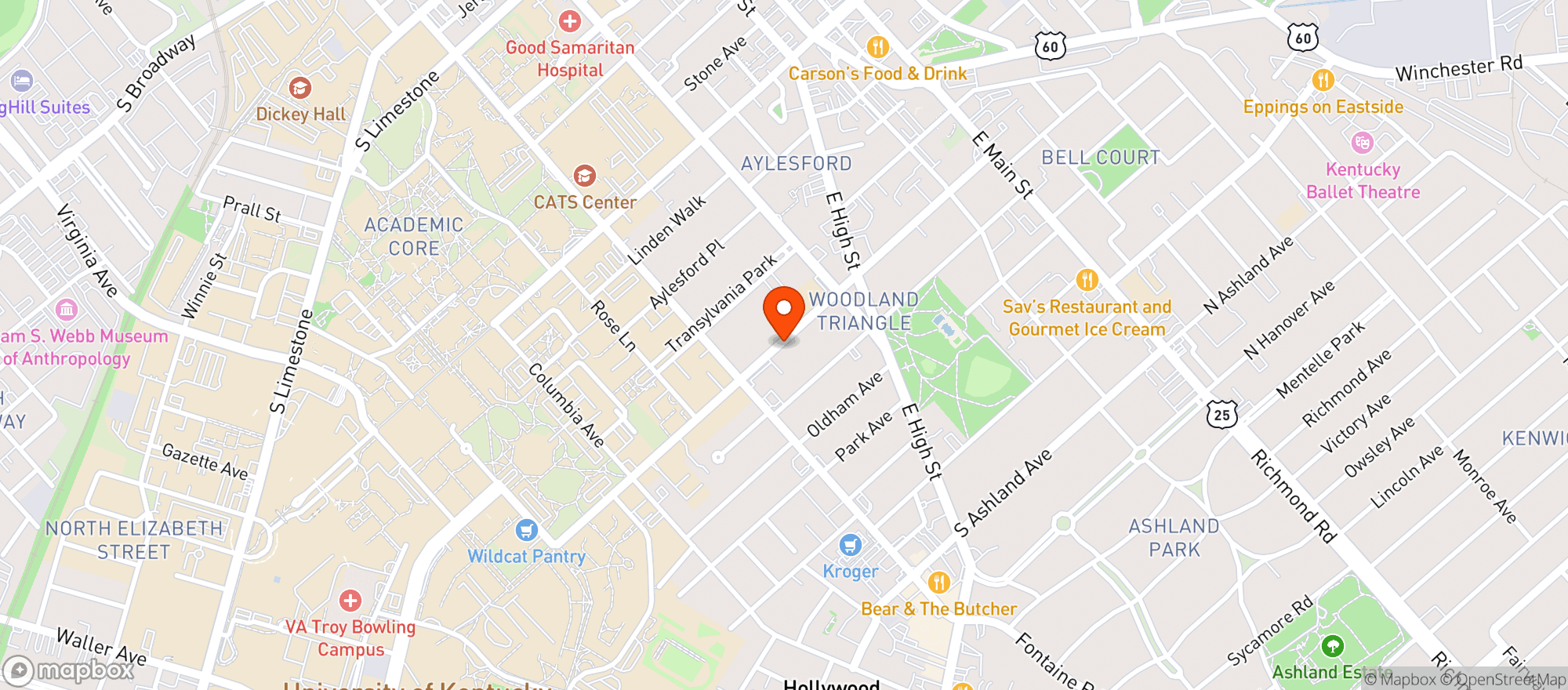 Map showing Big Daddy Liquor