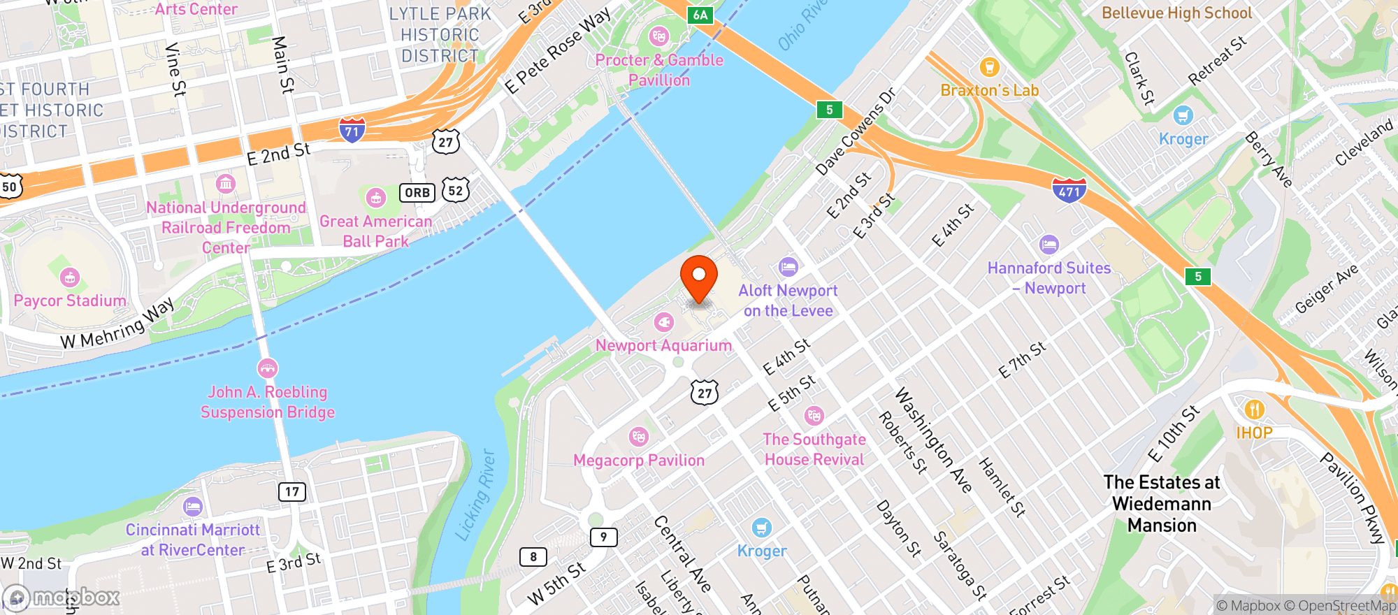Map showing Kon-tiki