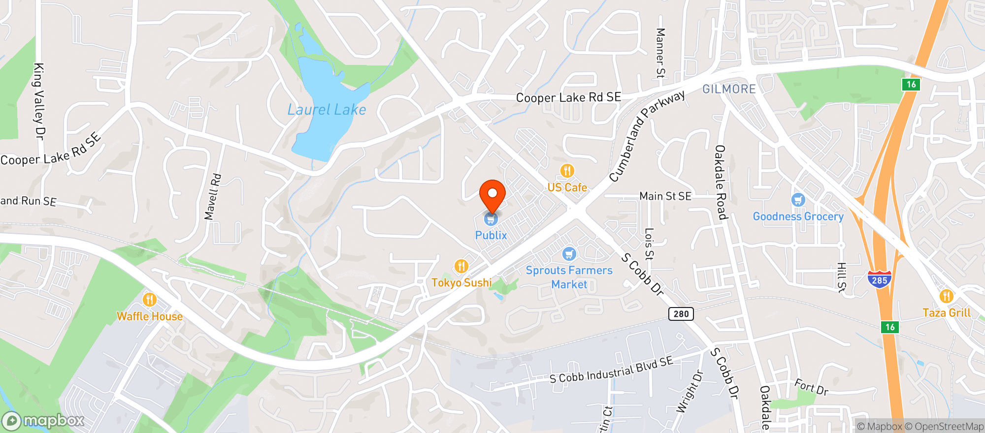 Map showing Gnc - 0951 - Highland Station