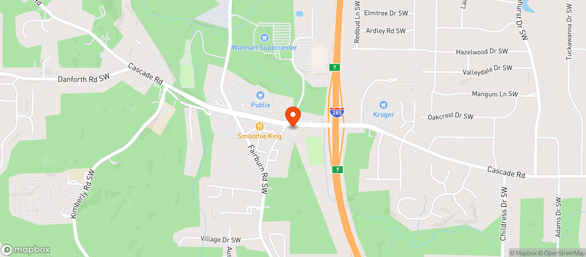 Map showing Cascade Food Mart_4
