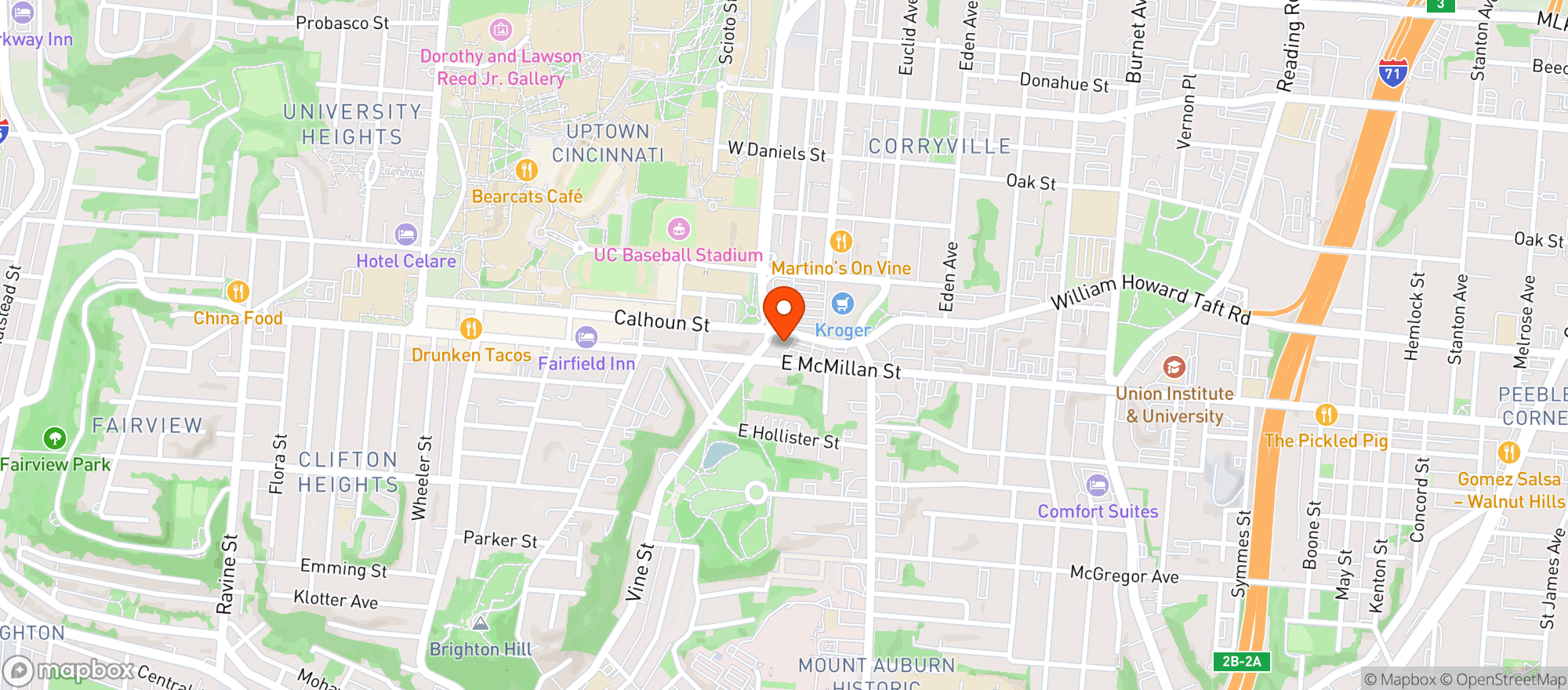 Map showing Cvs Pharmacy #2715