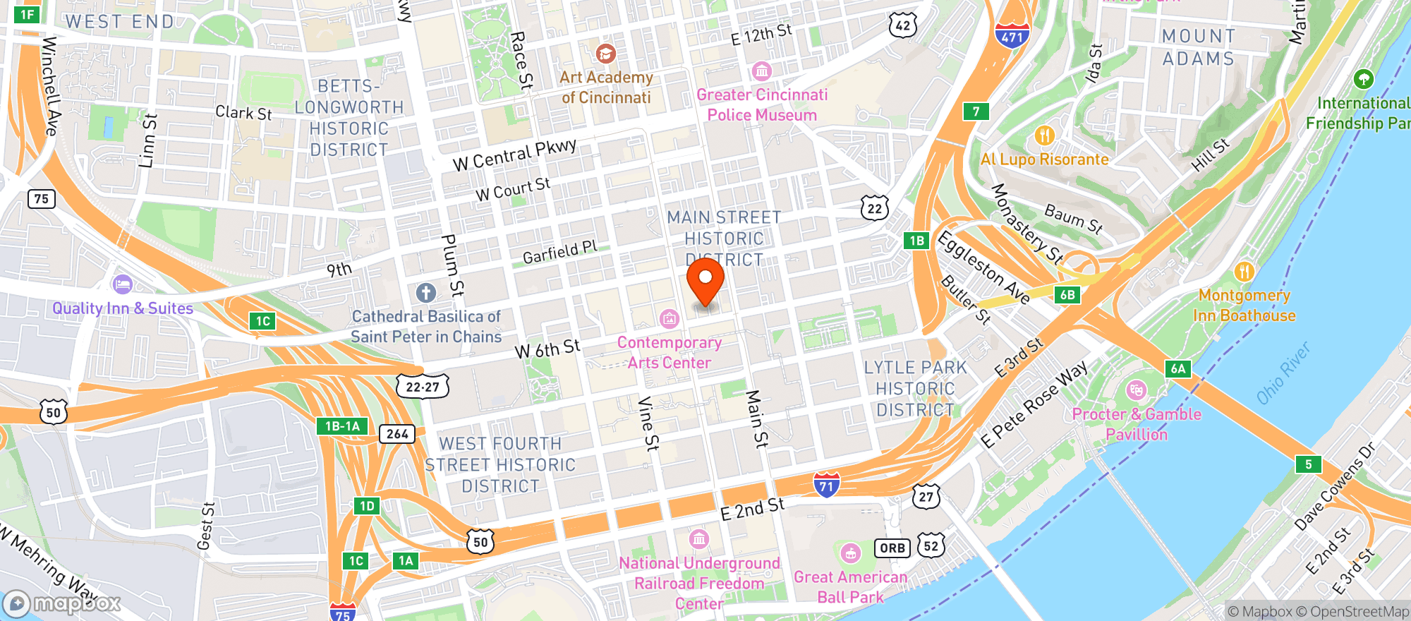 Map showing Igbys