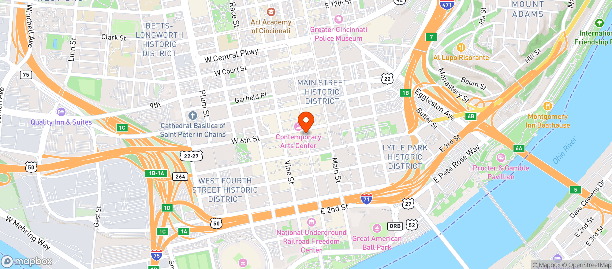 Map showing Prime