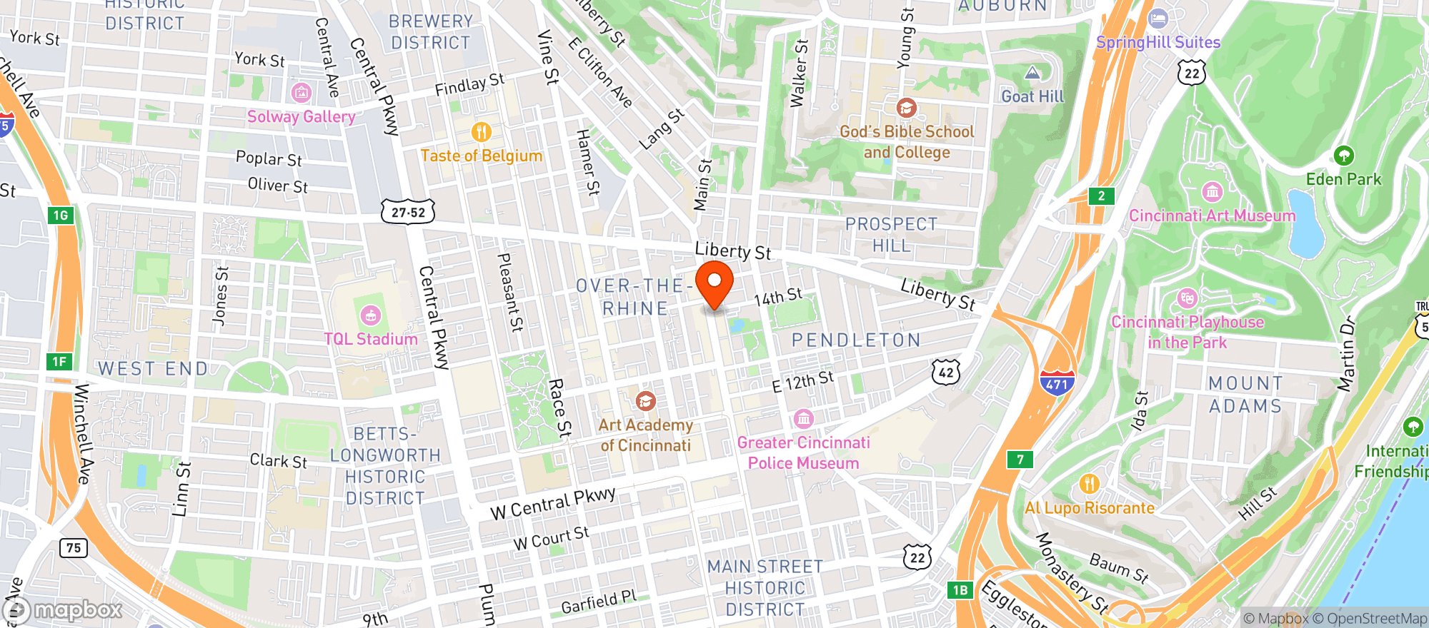 Map showing The Pony