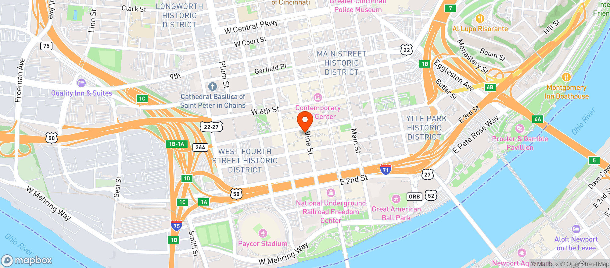 Map showing Boi Na Braza Steakhouse