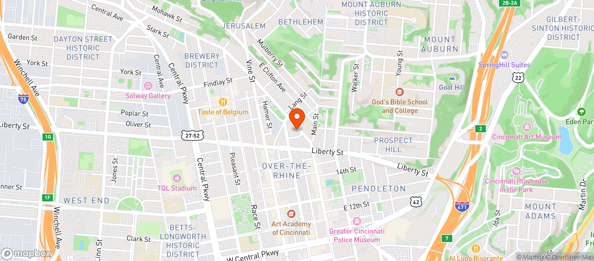 Map showing Somerset Bar