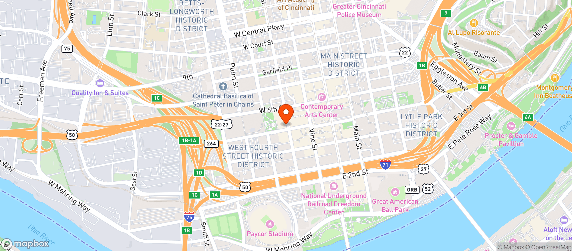 Map showing Mitas
