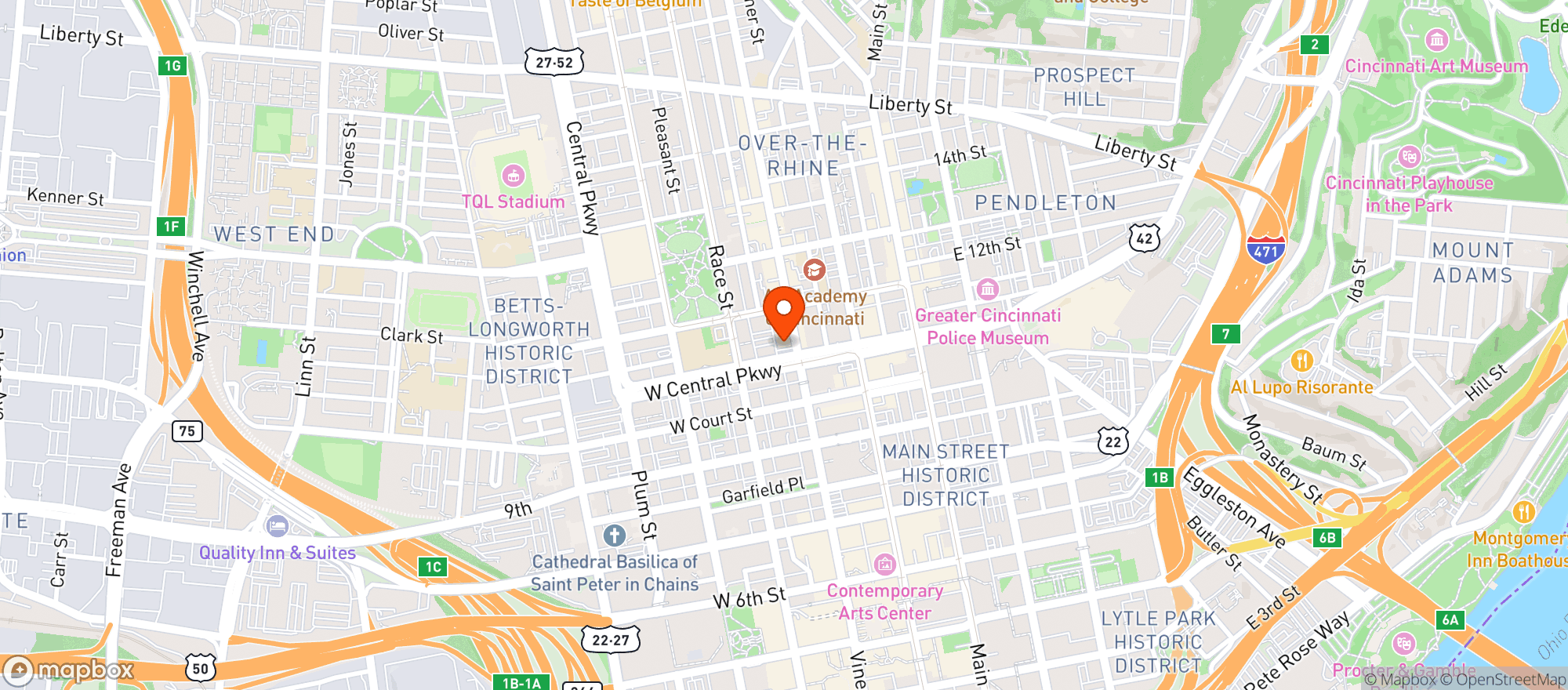Map showing Handle