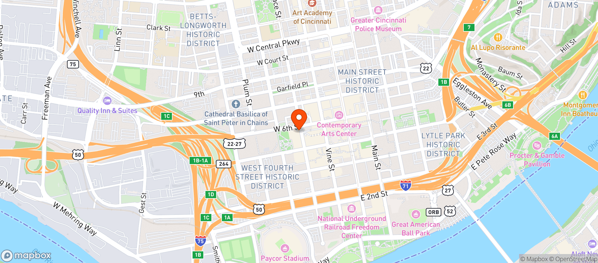 Map showing Tokyo Kitty