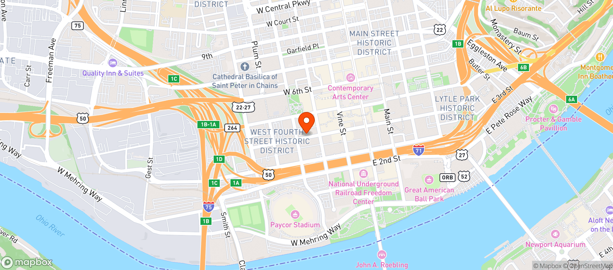 Map showing Something To Wine About