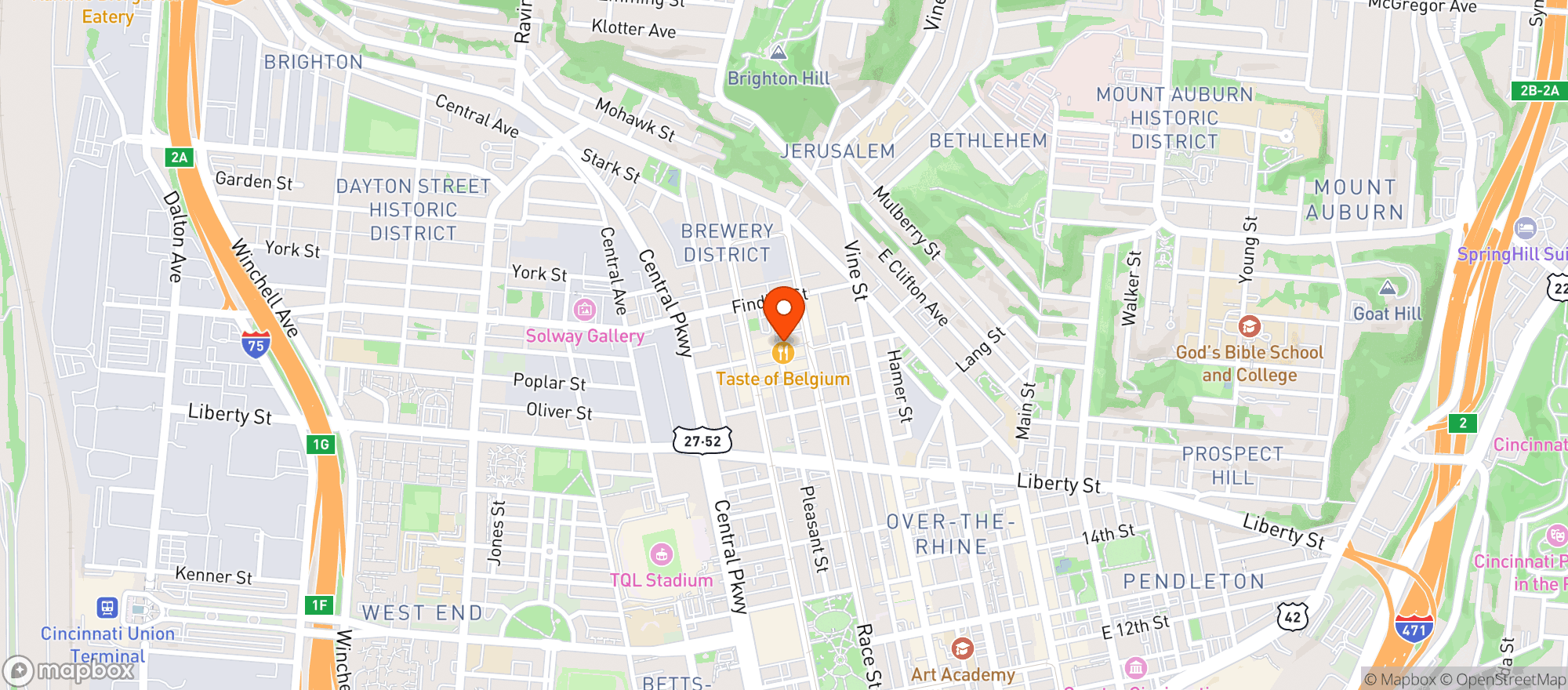 Map showing Pho Lang Thang