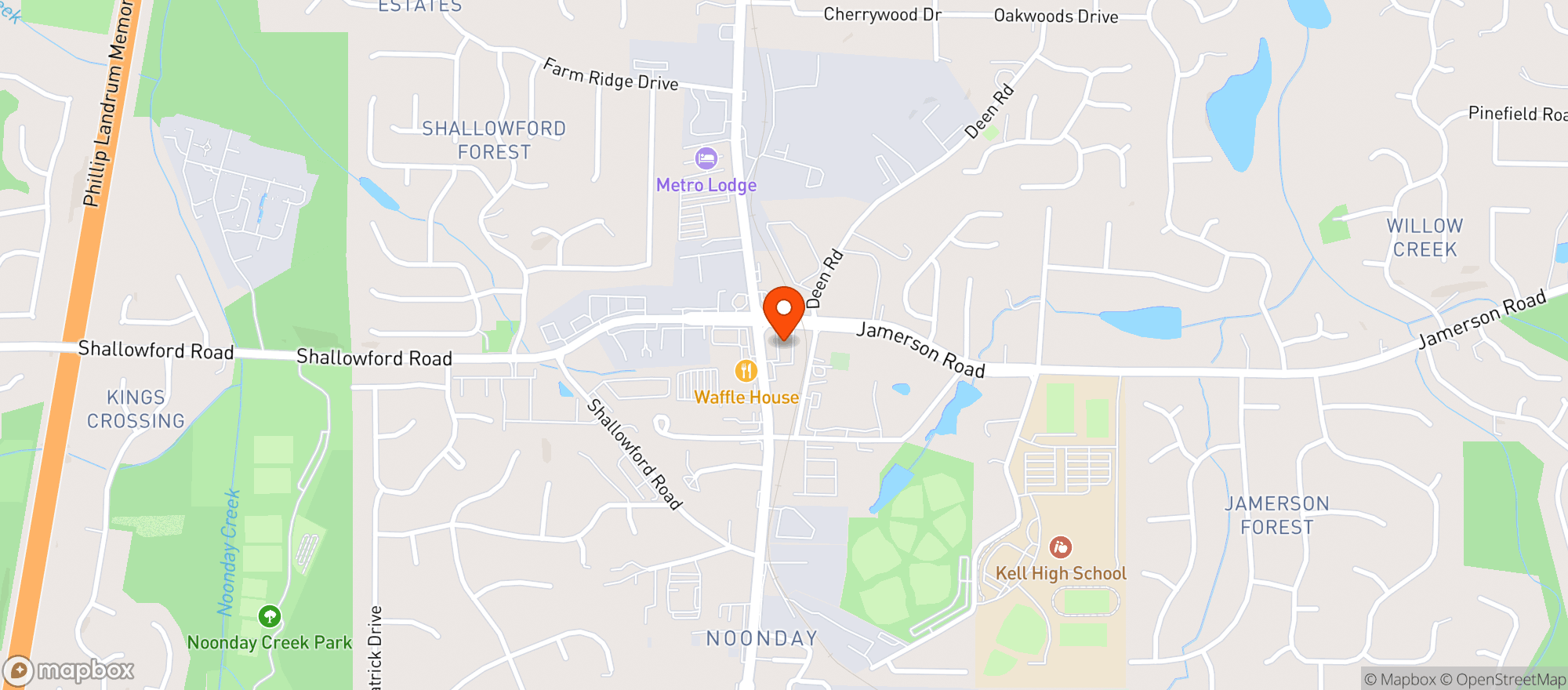 Map showing Citgo Food Mart_39