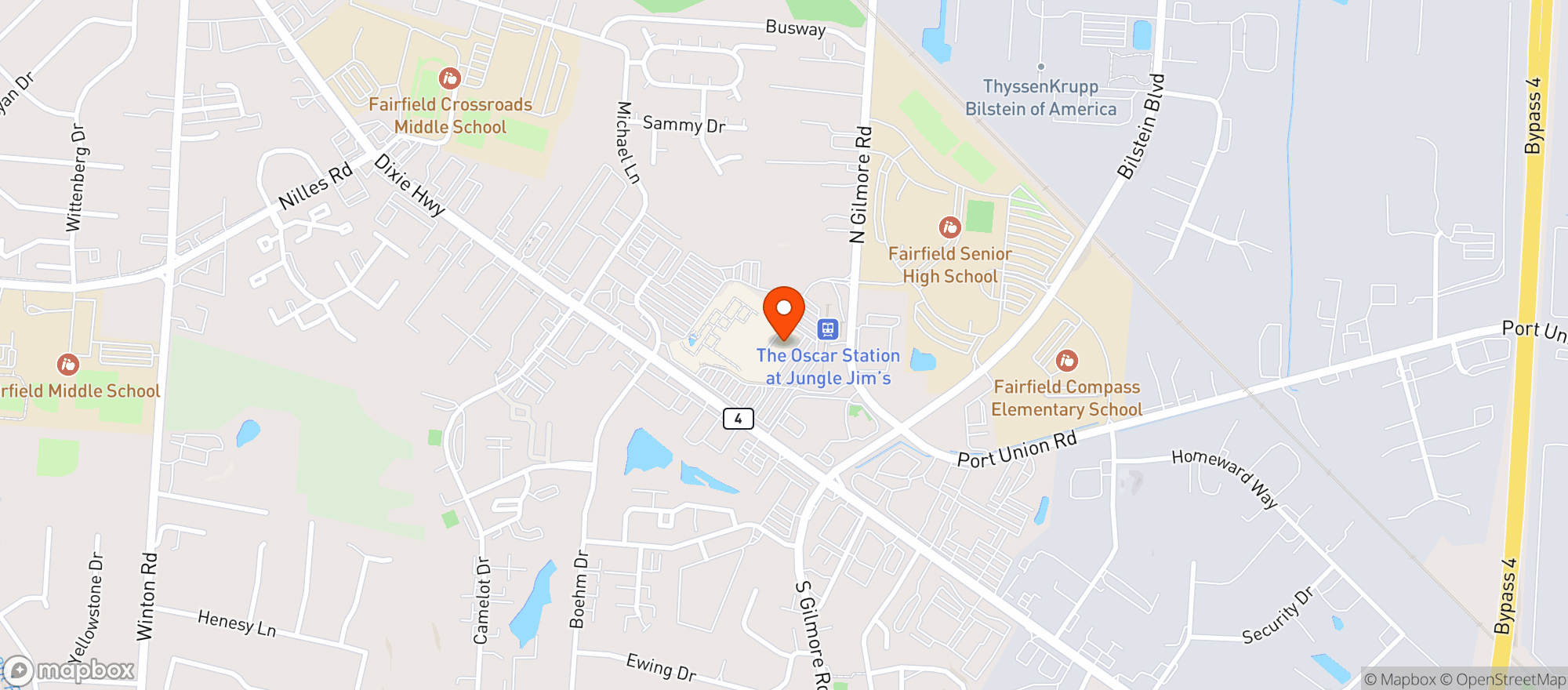 Map showing Wings & Rings #12