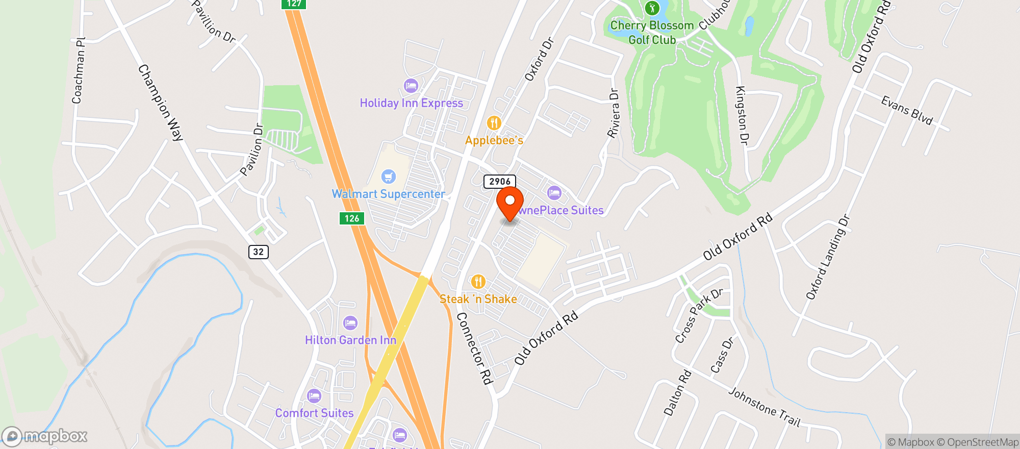 Map showing Liquor Mart
