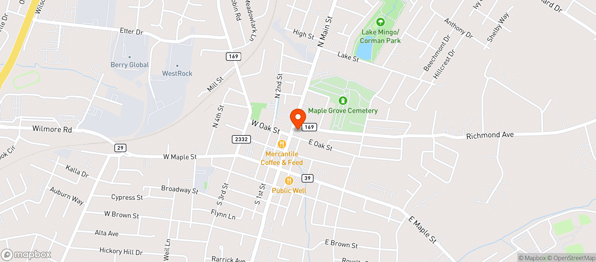 Map showing Cvs Pharmacy