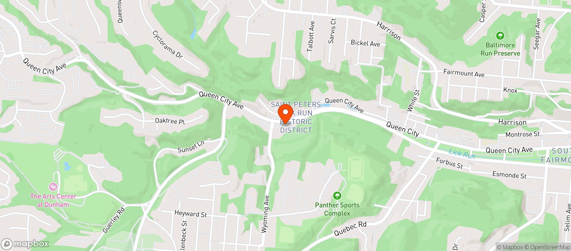 Map showing Mi Cabana