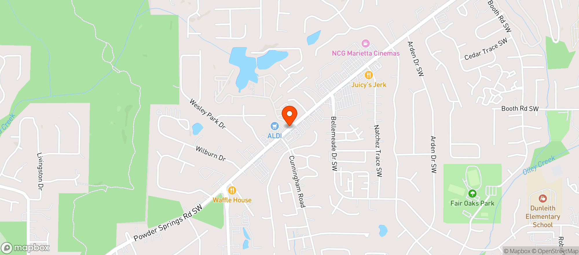 Map showing SIDDS BEER WINE SPIRITS