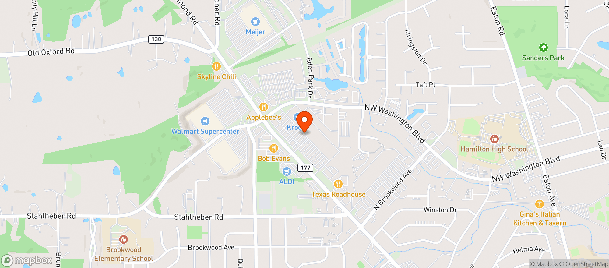 Map showing Gnc