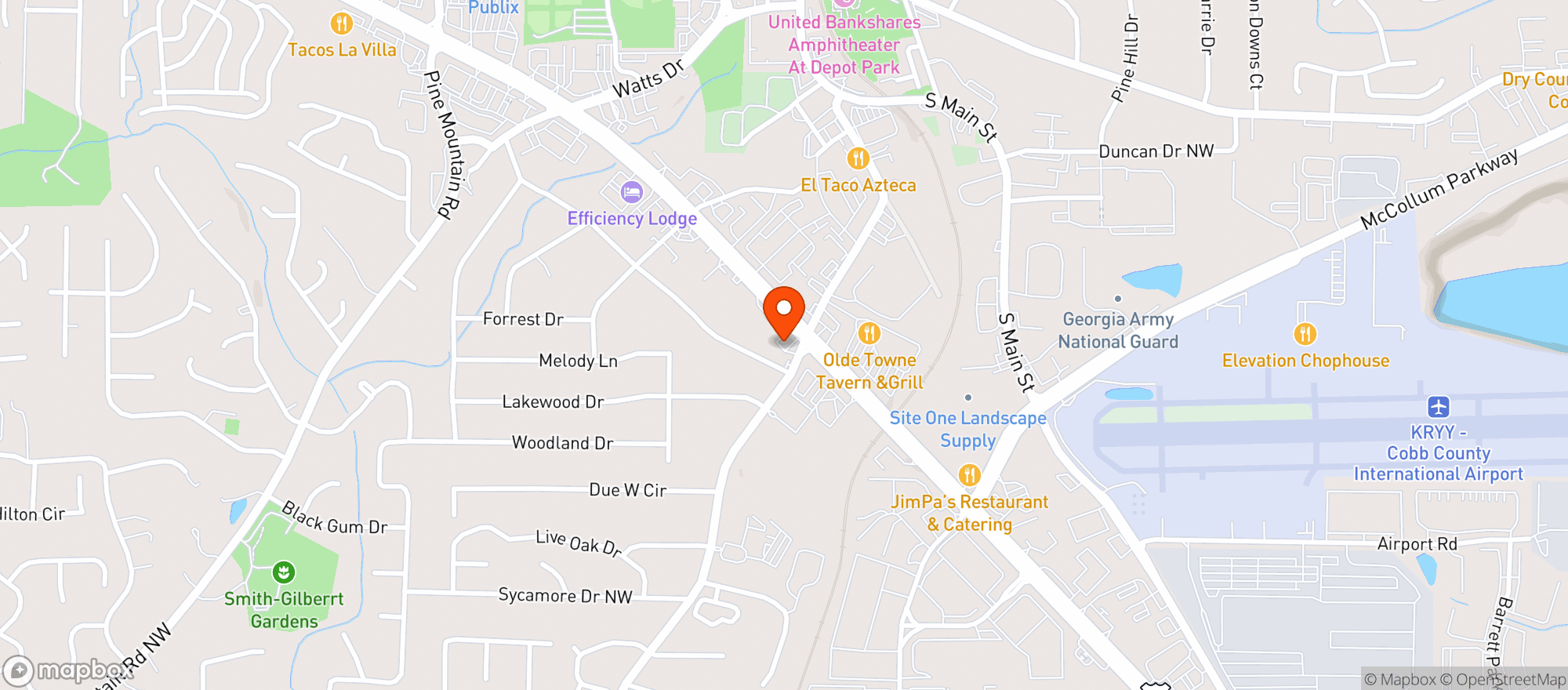 Map showing Stop To Go