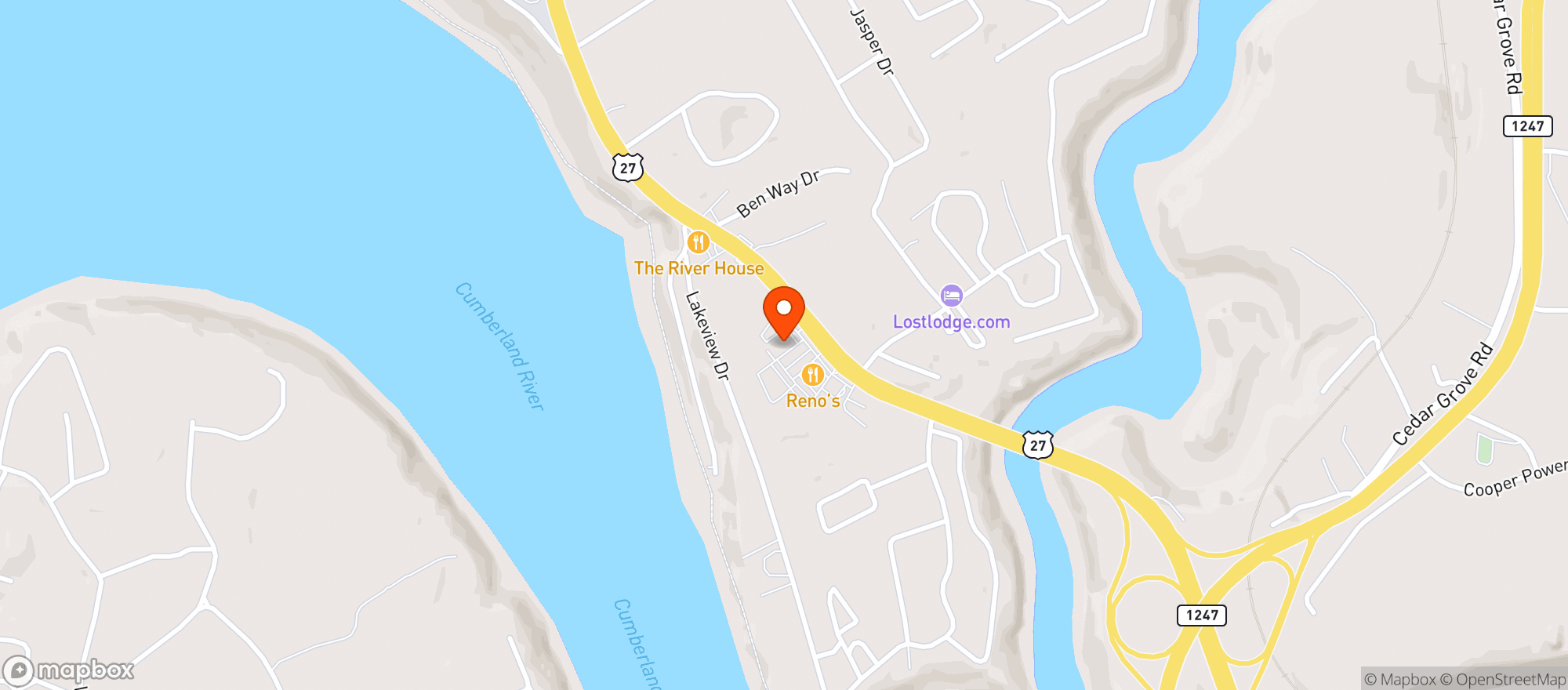 Map showing Island Wine & Spirits-Fintech