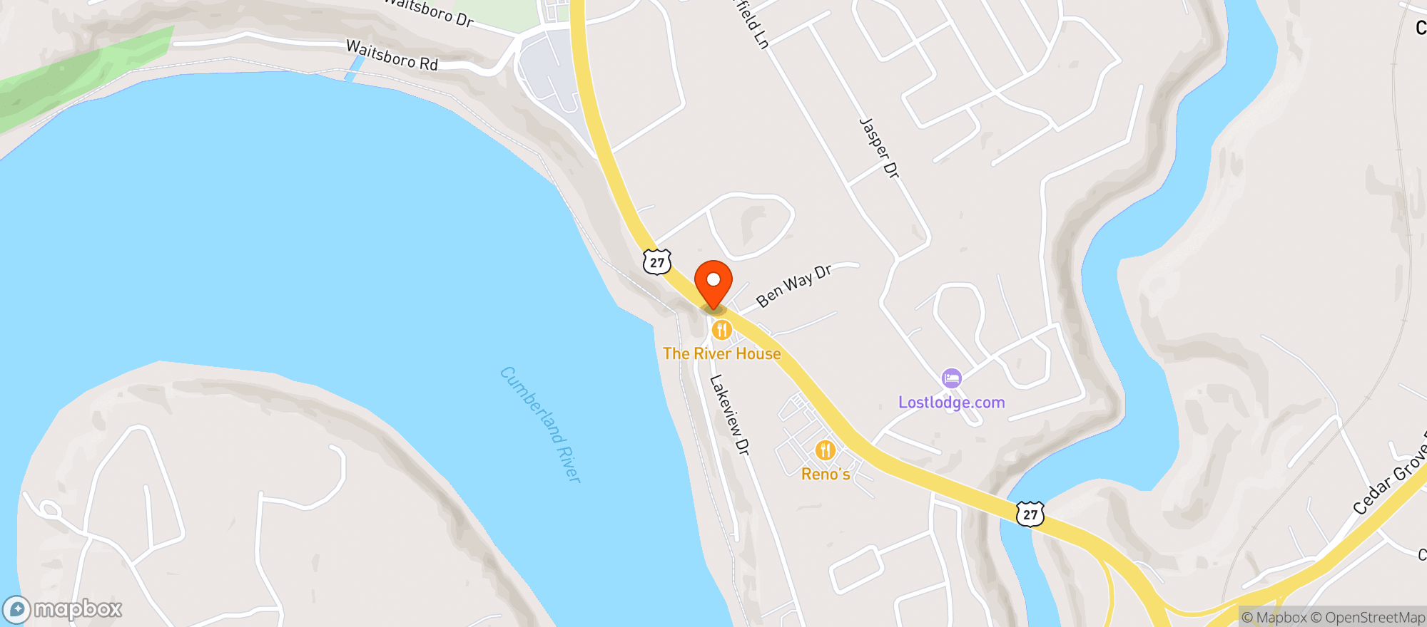 Map showing Island Wine & Spirits