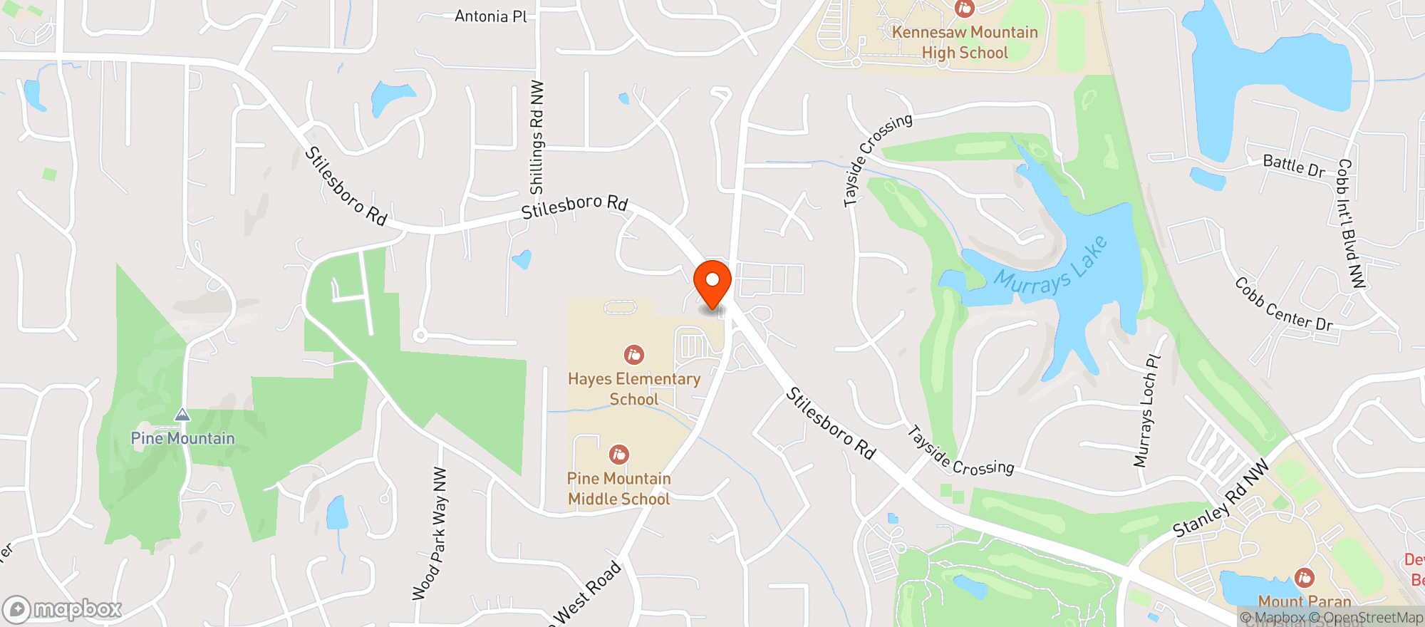 Map showing Conoco Food Mart - Hra # 460