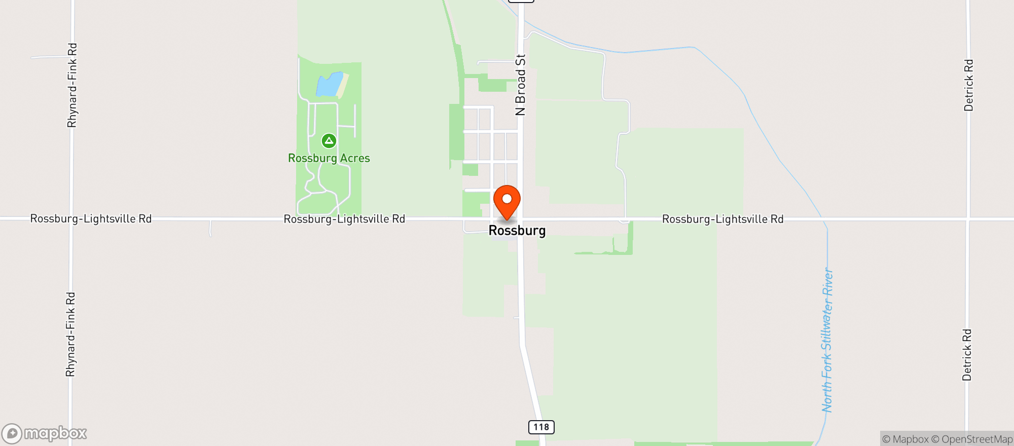 Map showing Jackies Place